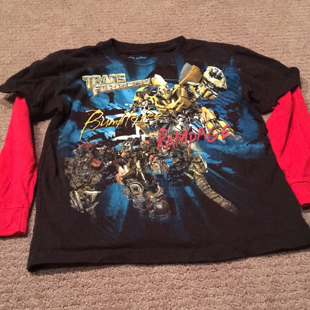 Boys size large (7) Transformers shirt